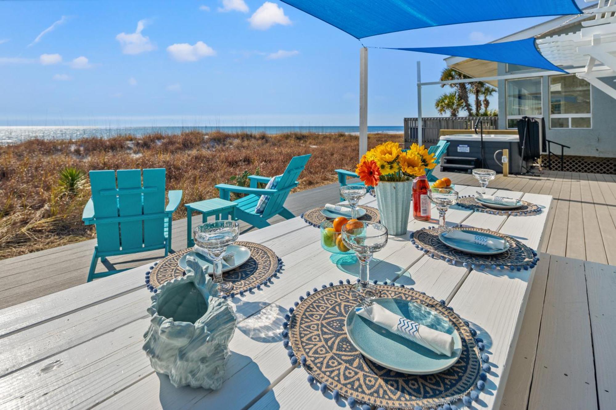 Luxury Gulf Front Property! Directly On The Beach! Sleeps 15! ปานามาซิตี้บีช ภายนอก รูปภาพ